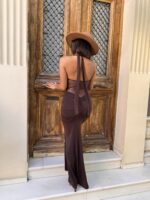 Lady c-through μάξι φόρεμα - Image 7