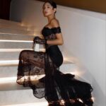 Soprano μάξι δαντελωτό φόρεμα