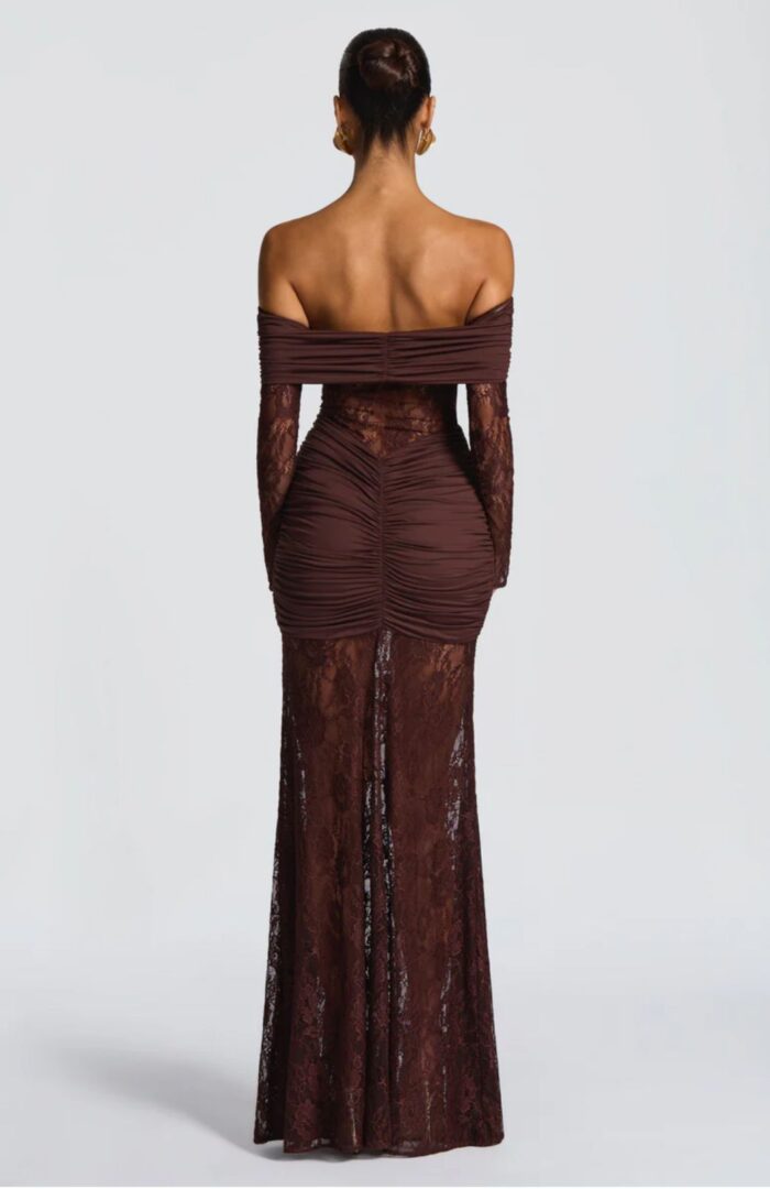 Kallas strapless μάξι φόρεμα - Image 3