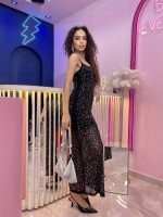 Diamond crystal maxi dress - Image 2