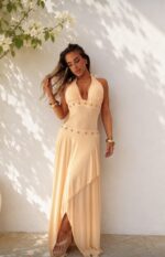 Queen yellow maxi dress