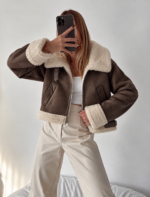 Rochelle brown jacket