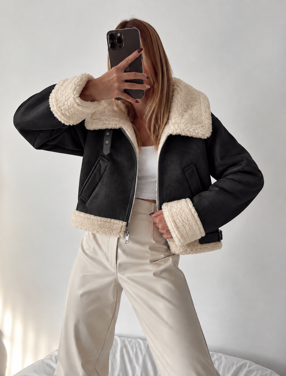 DFB05613-B204-4CF2-B4C9-F4939B2947DD Rochelle black jacket - Image 1